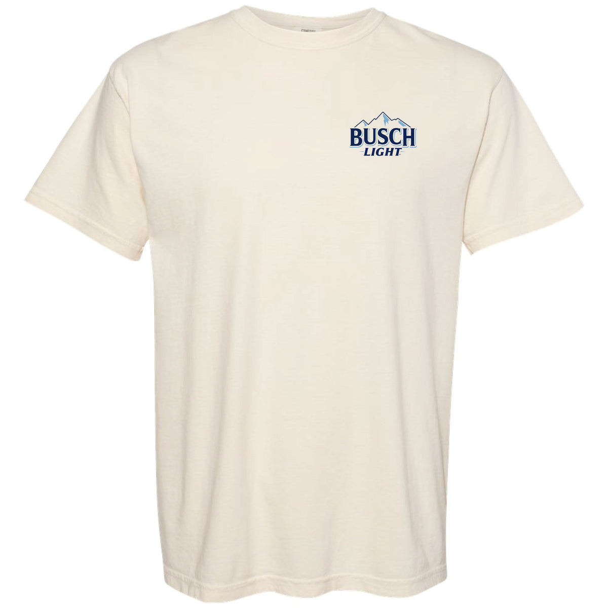 Busch Light - Evolution of Cans 2-sided Garment-Dyed T-shirt