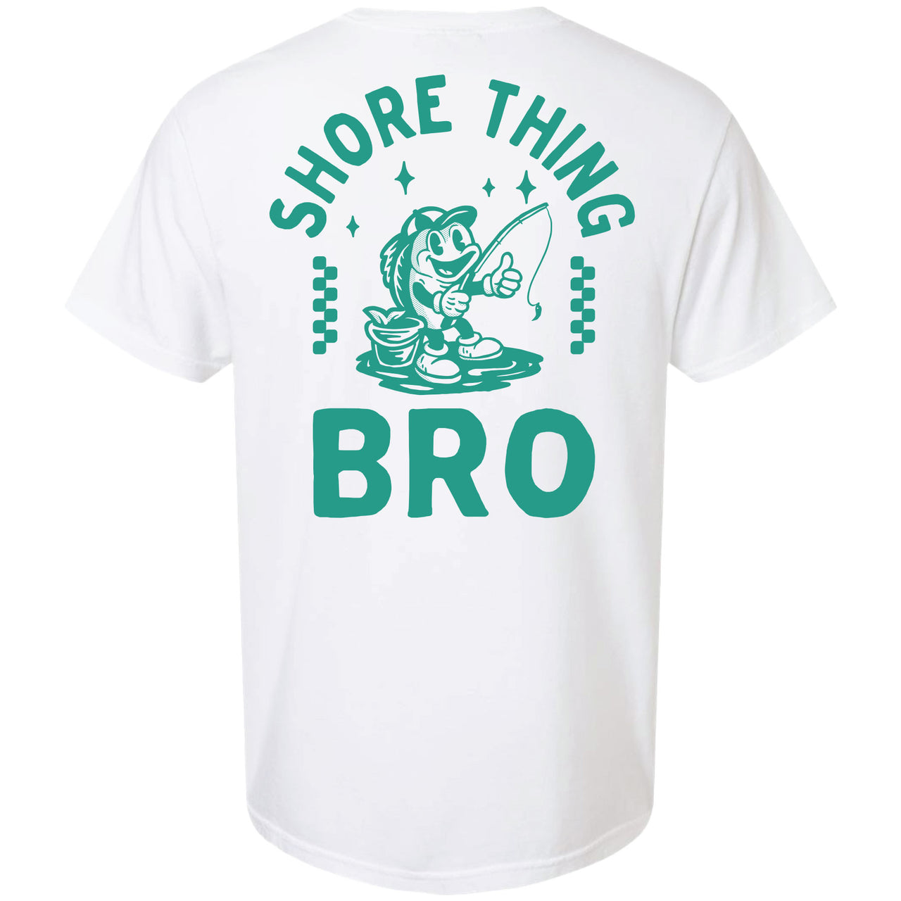 Rapala - Shore Thing Bro Fishing Fish 2-sided Garment-Dyed T-shirt