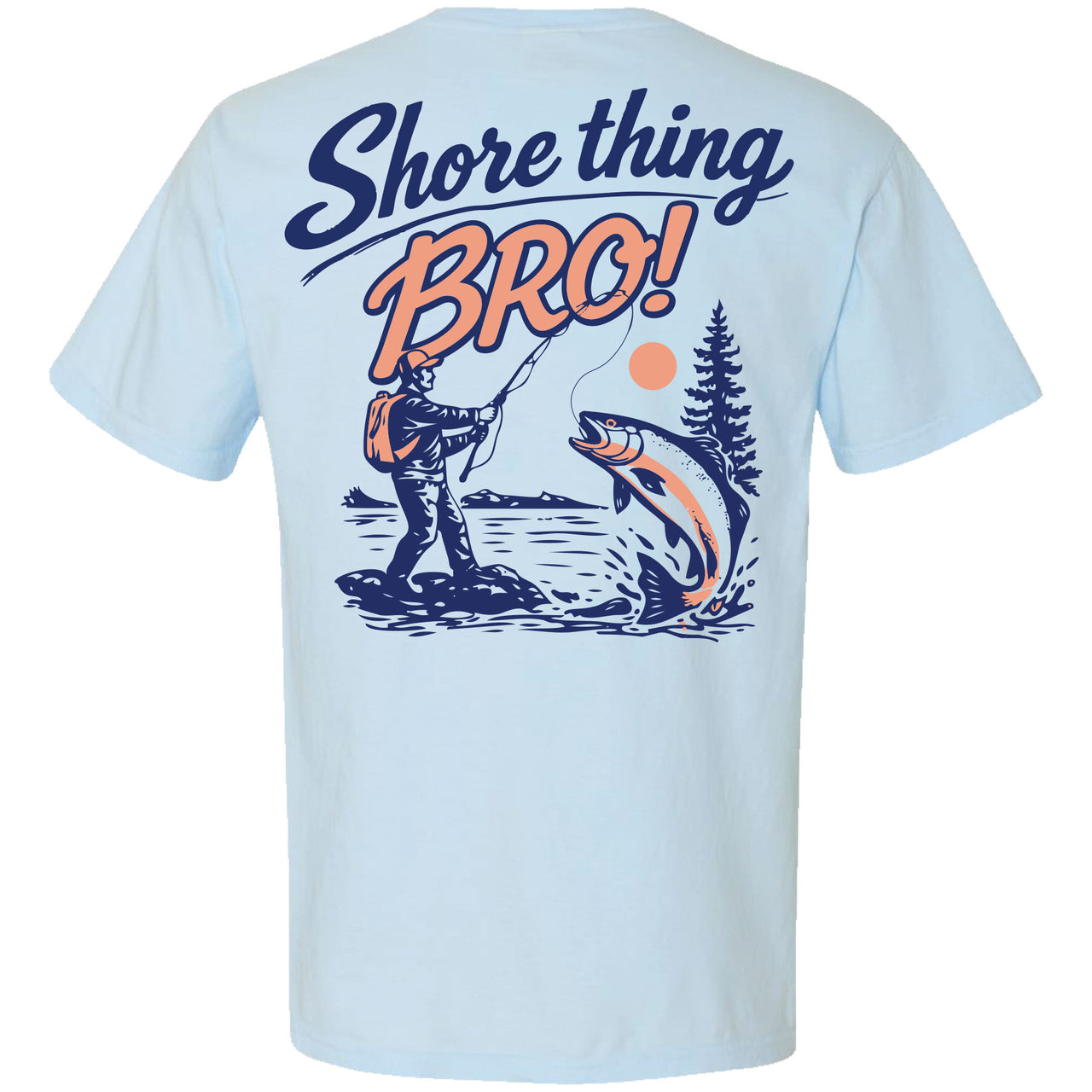 Rapala - Shore Thing Bro 2-sided Garment-Dyed T-shirt