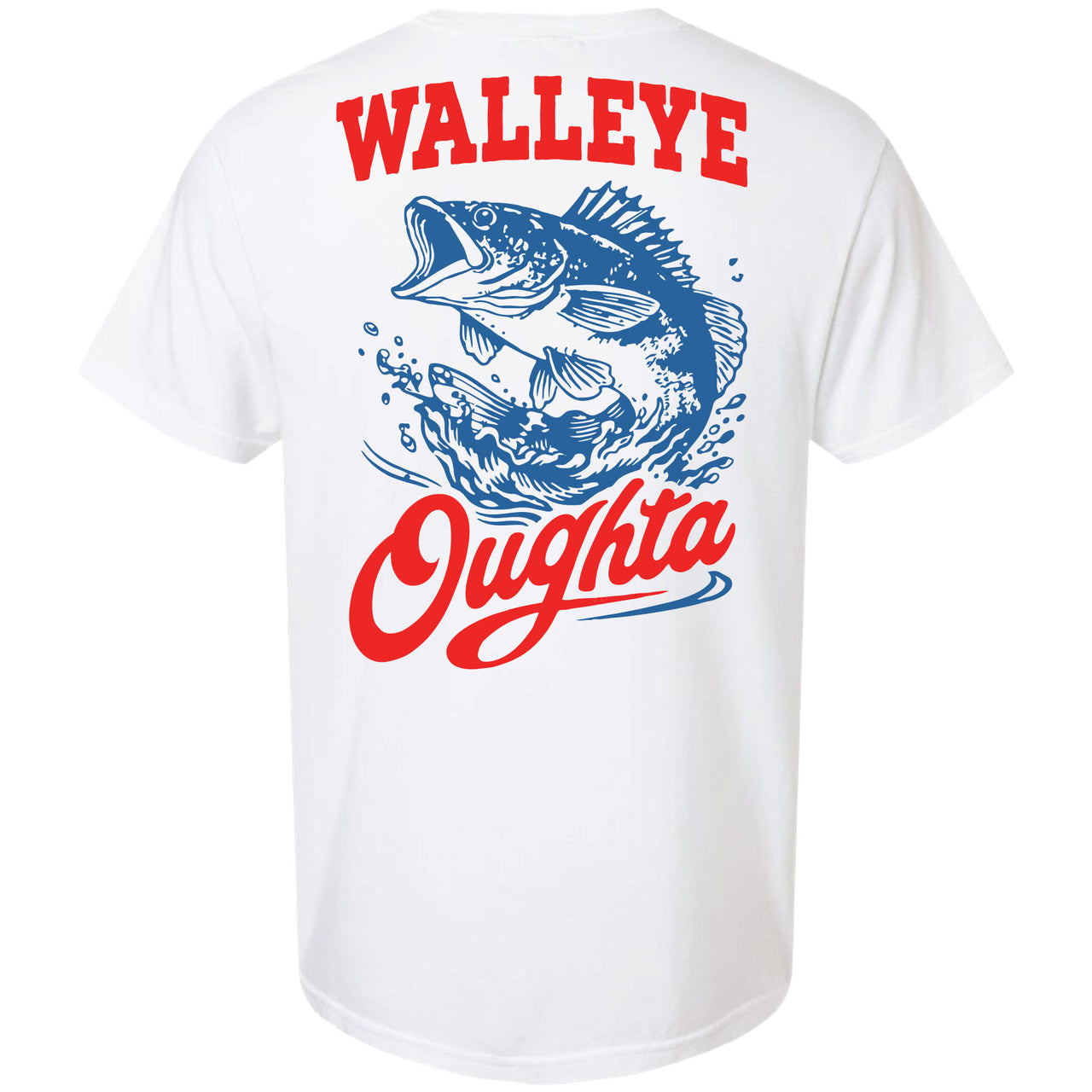 Rapala - Walleye Oughta 2-sided Garment-Dyed T-shirt