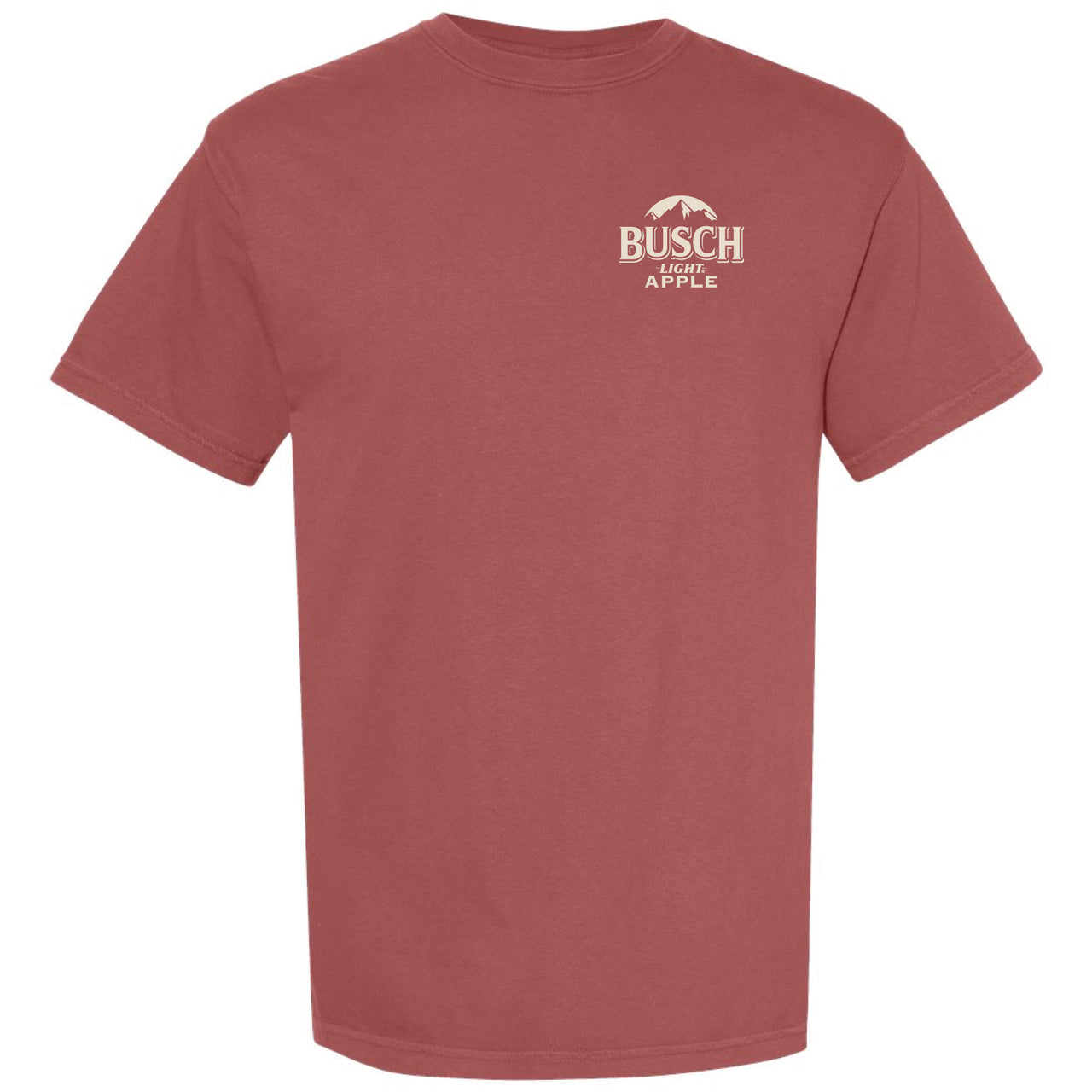 Busch Light Apple - Apple Outline 2-sided Garment-Dyed T-shirt