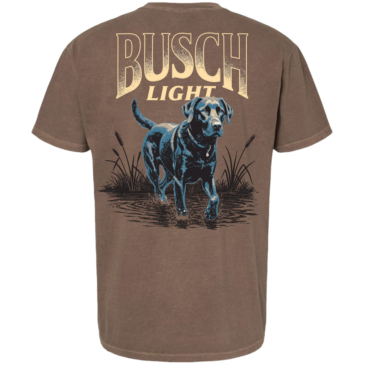 Busch Light - Wildlife - Marsh Lab 2-sided Garment-Dyed T-shirt