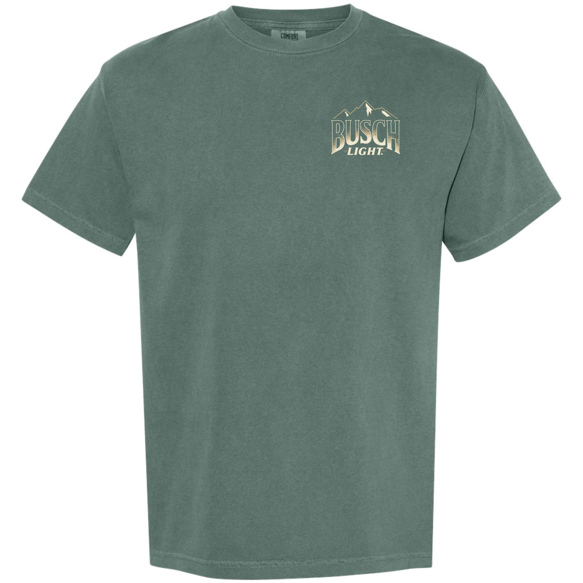 Busch Light - Wildlife - White-Tailed Buck Stance 2-sided Garment-Dyed T-shirt