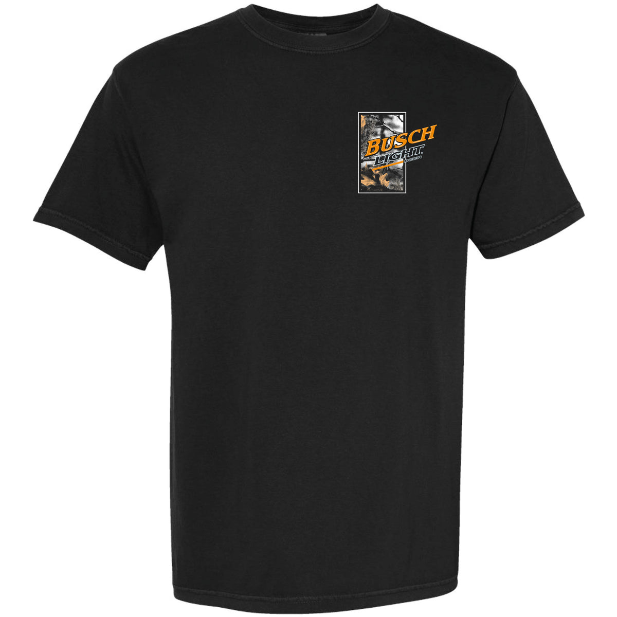 Busch Light - Hunting - 2026 Hunting Can Camo 2-sided Garment-Dyed T-shirt