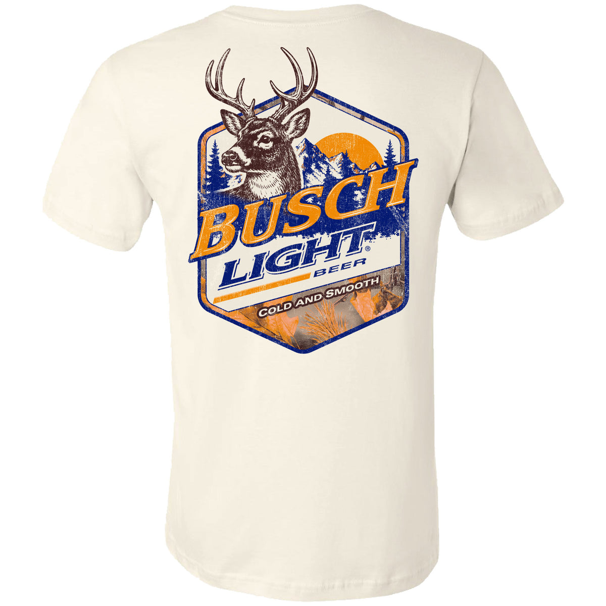 Busch Light - Hunting - 2026 Hunting Can Camo Deer 2-sided T-shirt