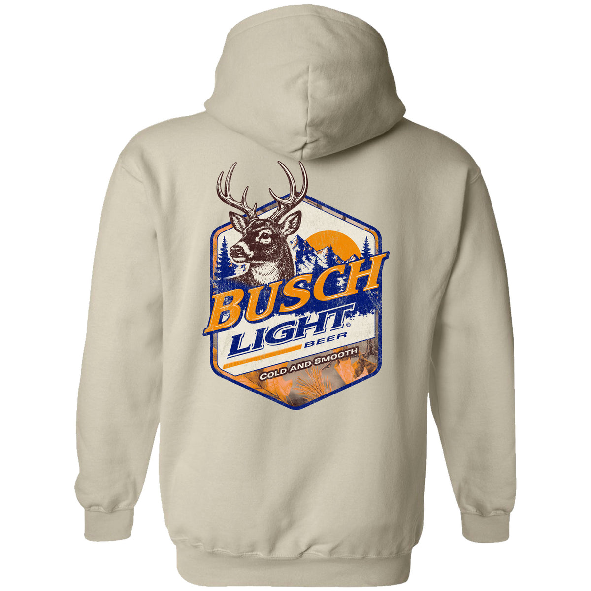 Busch Light - Hunting - 2026 Hunting Can Camo Deer 2-sided Hoodie