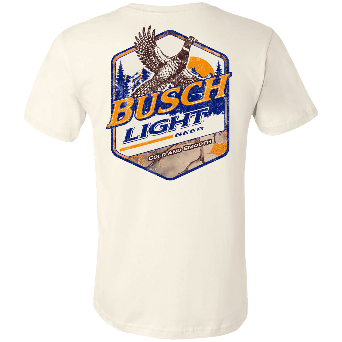 Busch Light - Hunting - 2026 Hunting Can Camo Pheasant 2-sided T-shirt