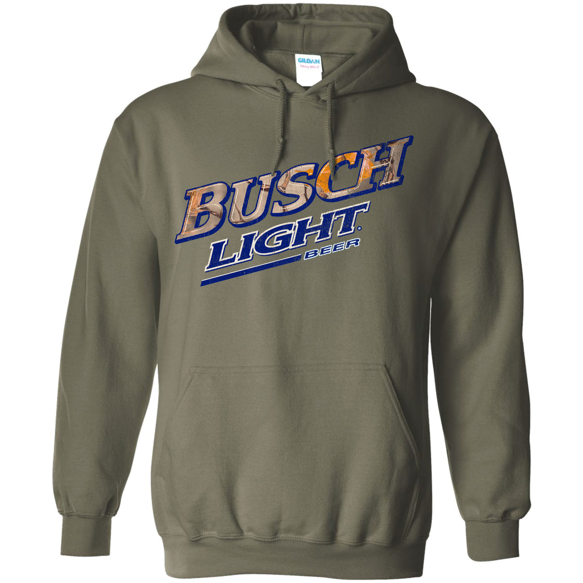 Busch Light - Hunting - 2026 Hunting Can Camo Logo Hoodie