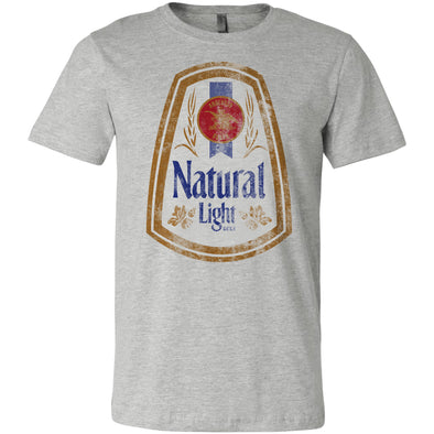 Natural Light Vintage Label T-Shirt