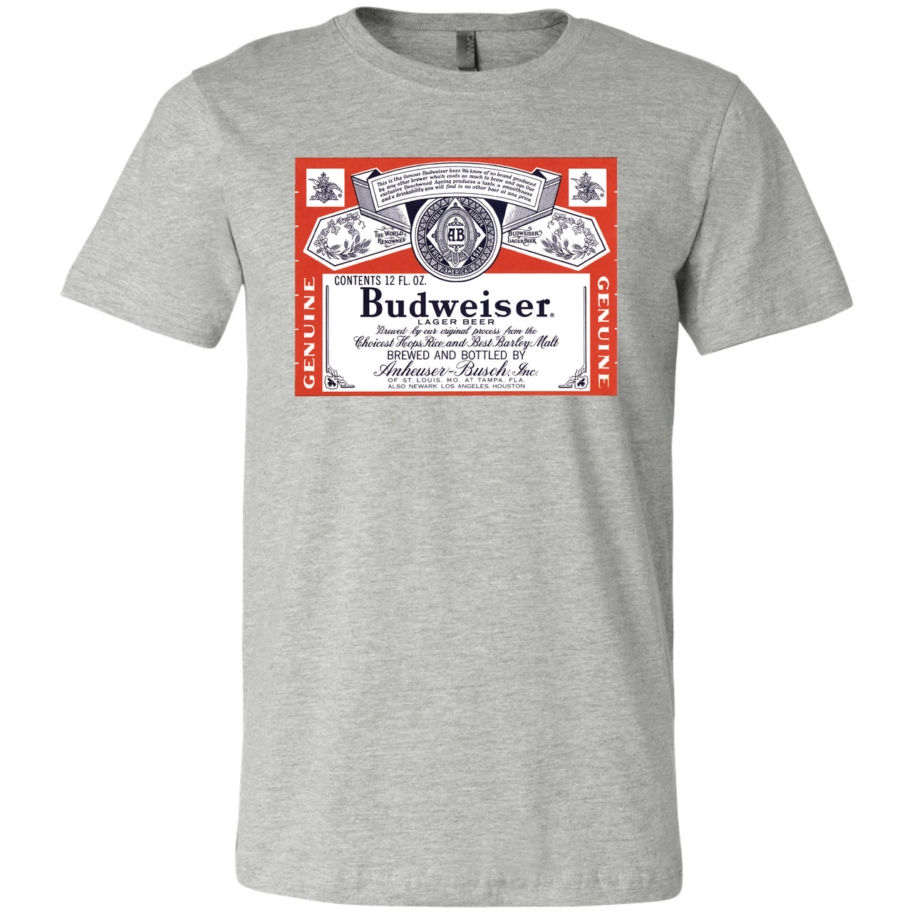 Budweiser - Vintage 1966 Label T-Shirt