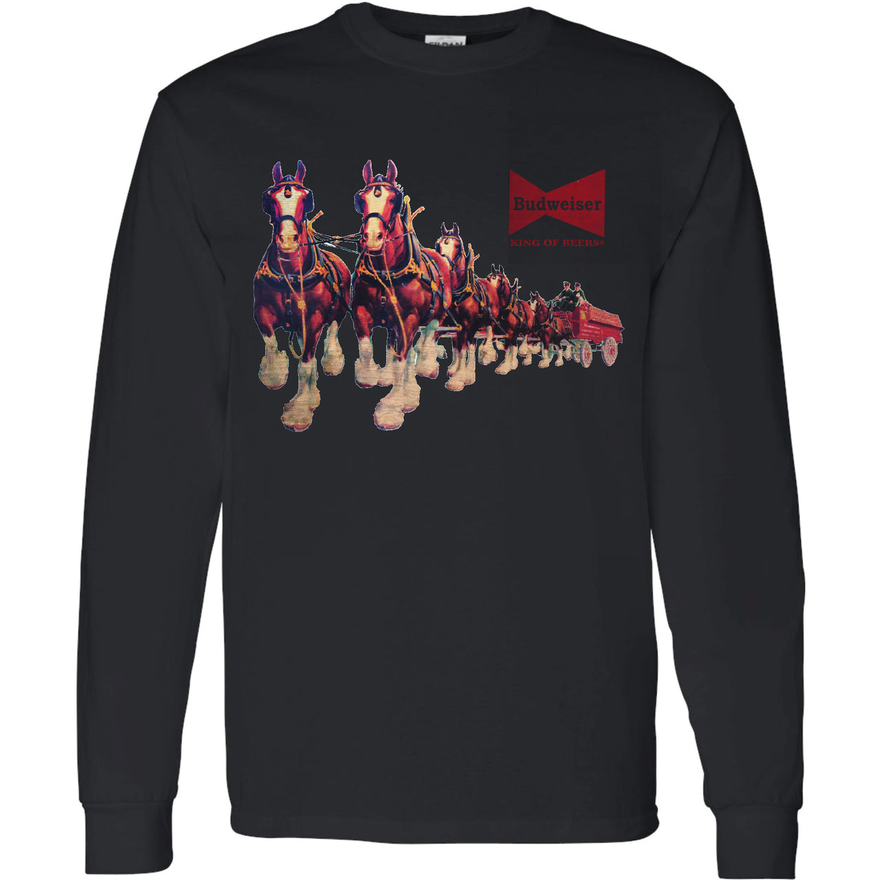 Bud Clydesdales - Long Sleeve T-Shirt