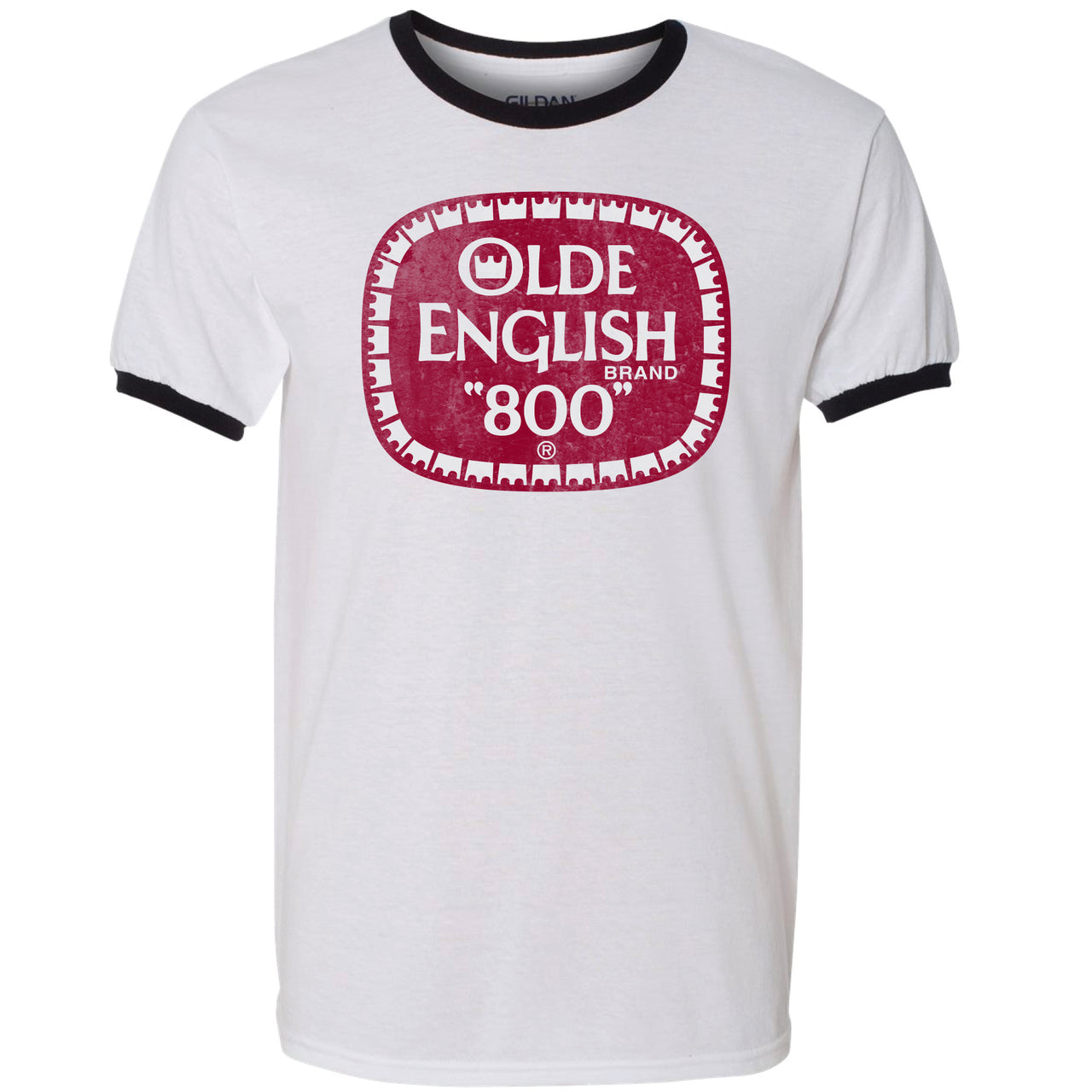 Olde English - One Color Logo Ringer T-Shirt