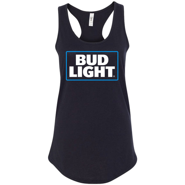 Bud Light Logo Ladies Tank Top