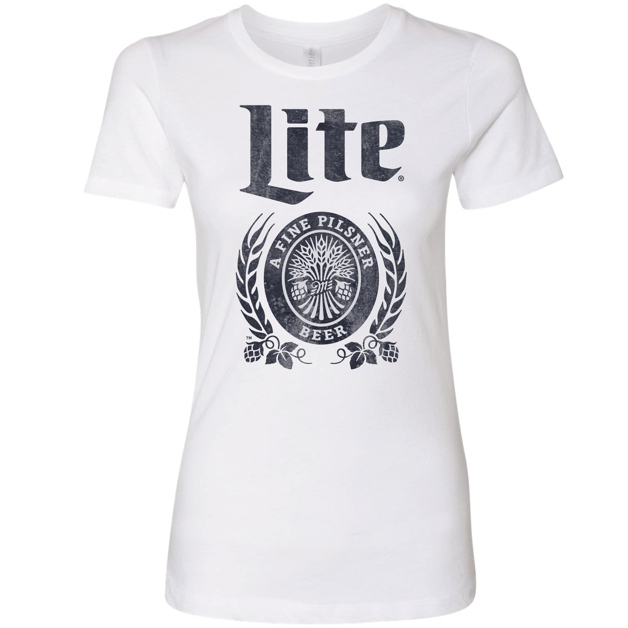 Miller Lite - One Color Label Ladies T-Shirt