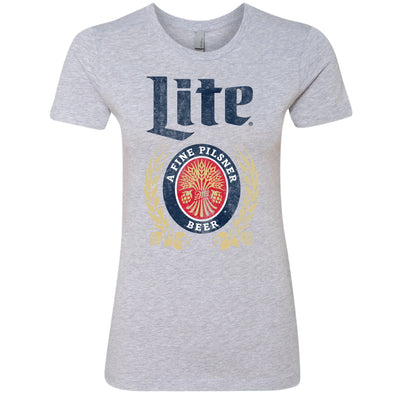 Miller Lite Full Color Logo Ladies T-Shirt