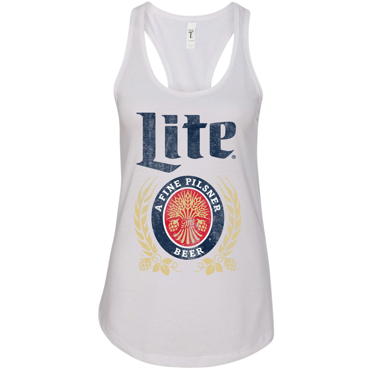 Miller Lite - Full Color Logo Ladies Racerback Tank Top