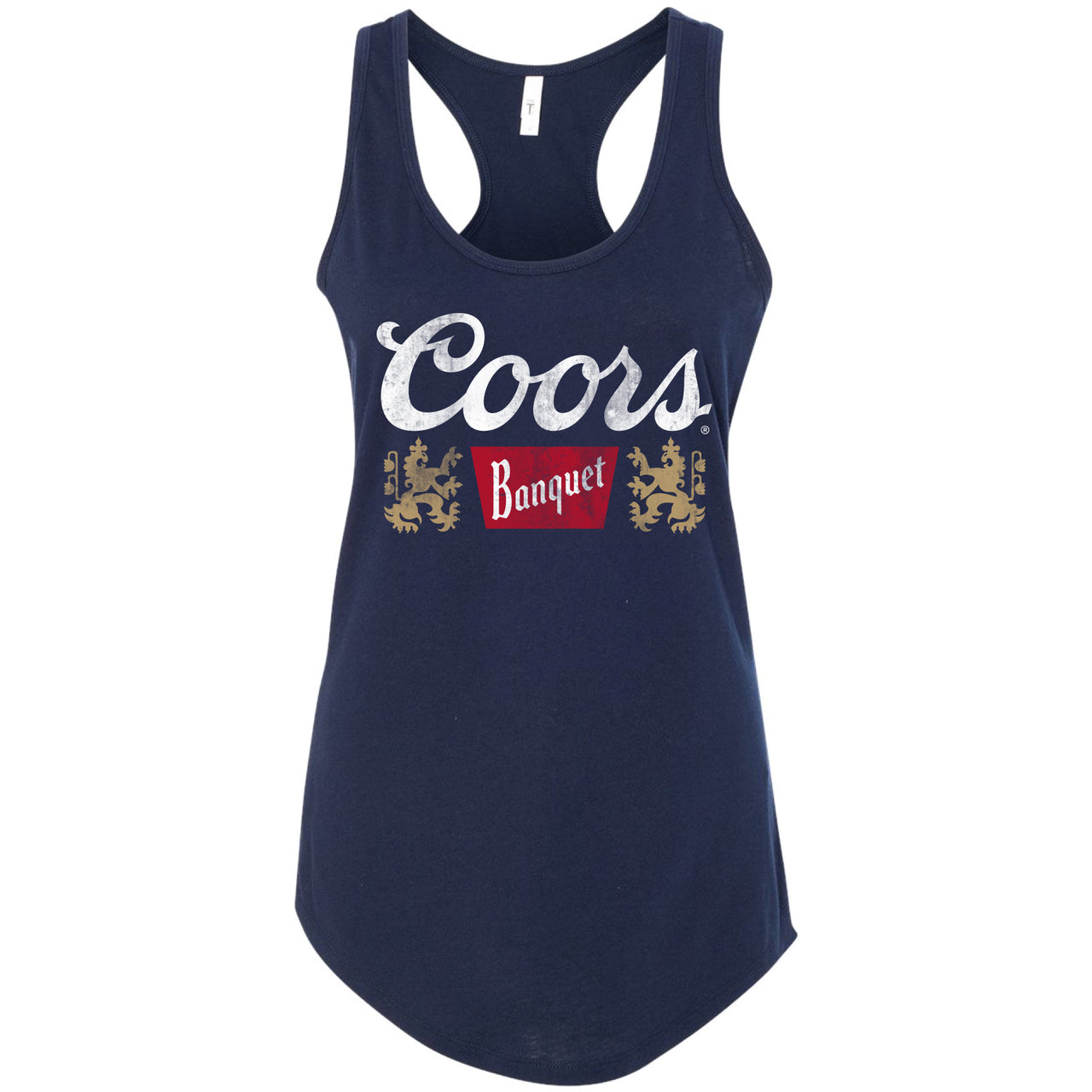 Coors Banquet - Full Color Logo Ladies Tank Top
