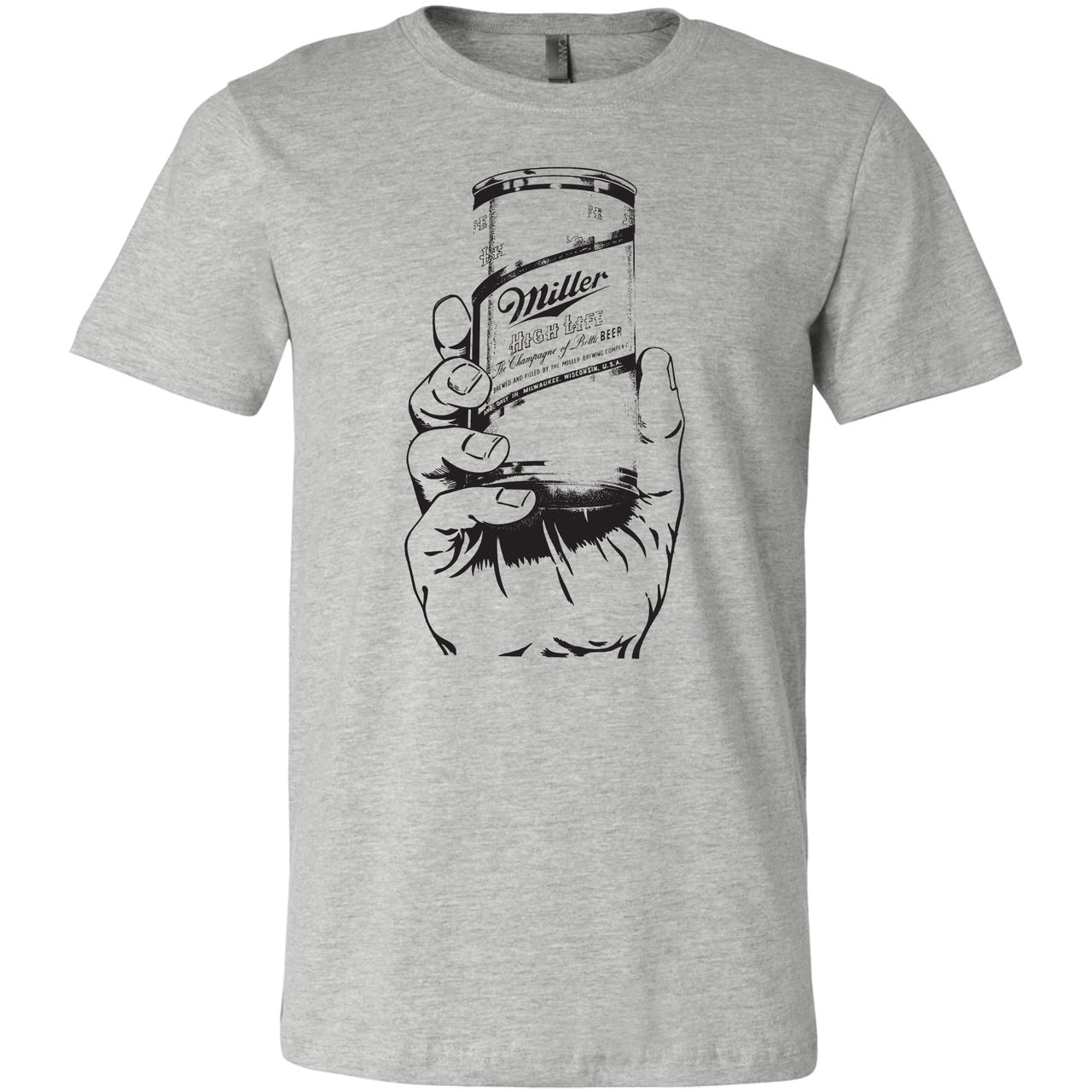 Miller High Life - Vintage Can In Hand T-Shirt
