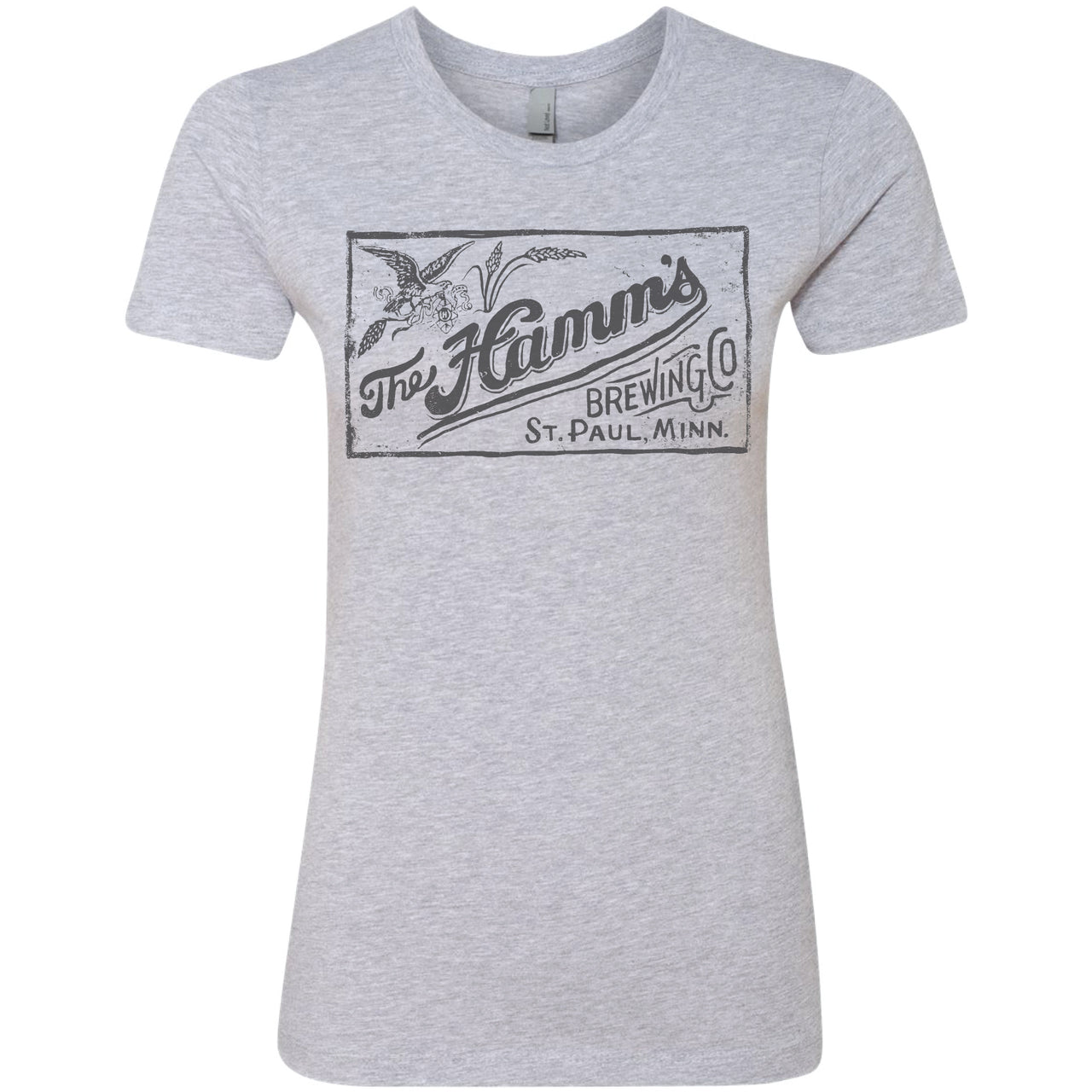Hamm's - Vintage Crate Stamp Ladies T-Shirt