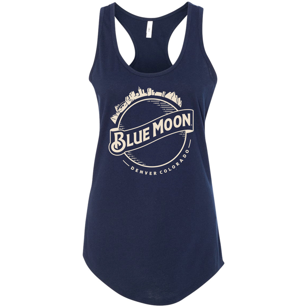 Blue Moon - Skyline Logo Ladies Tank Top