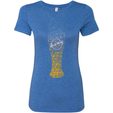 Blue Moon Glass Ladies T-Shirt