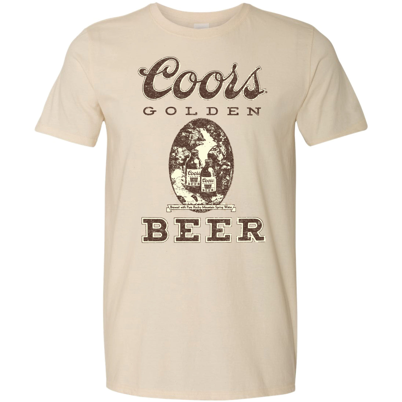 Coors Banquet - Golden Vintage Label T-Shirt