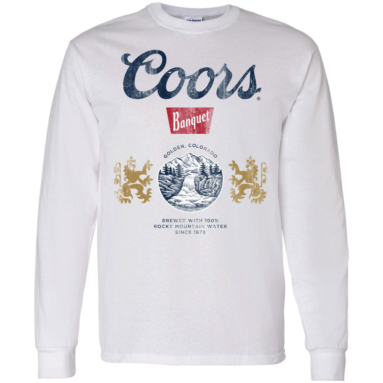 Coors Banquet - Label Long Sleeve T-Shirt