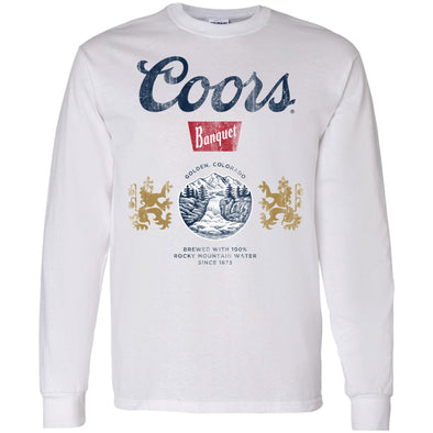 Coors Banquet Label Long Sleeve T-Shirt