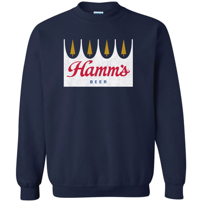 Hamm's Crown Logo Crew Sweatshirt