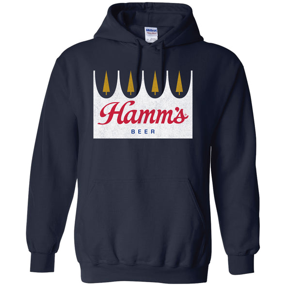 Hamm's Crown Logo Hooded Sweatshirt