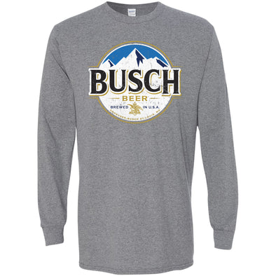 Busch Full Color Logo Long Sleeve T-Shirt