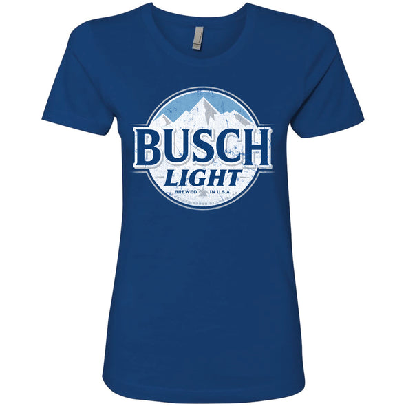 Busch Light Full Color Logo Ladies T-Shirt