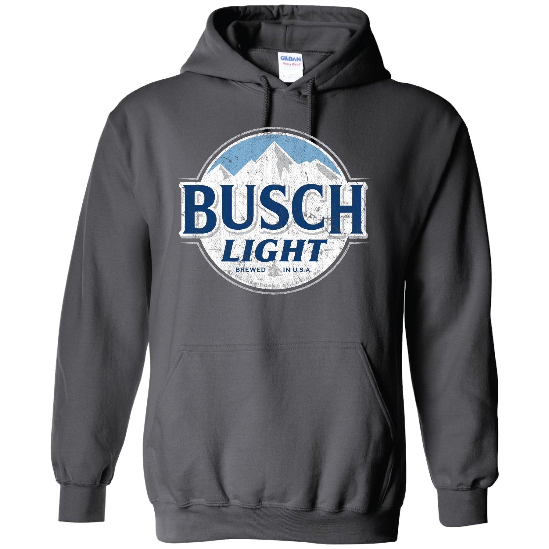 Busch Light Hooded Sweatshirt Brew City Beer Gear
