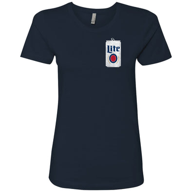 Miller Lite Can Ladies T-Shirt