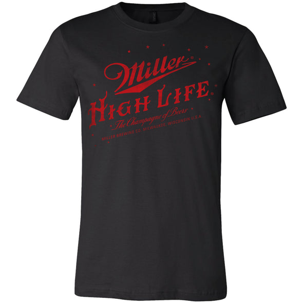 Miller High Life Bottle Stars T-Shirt