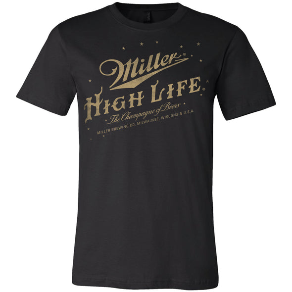 Miller High Life Bottle Stars T-Shirt