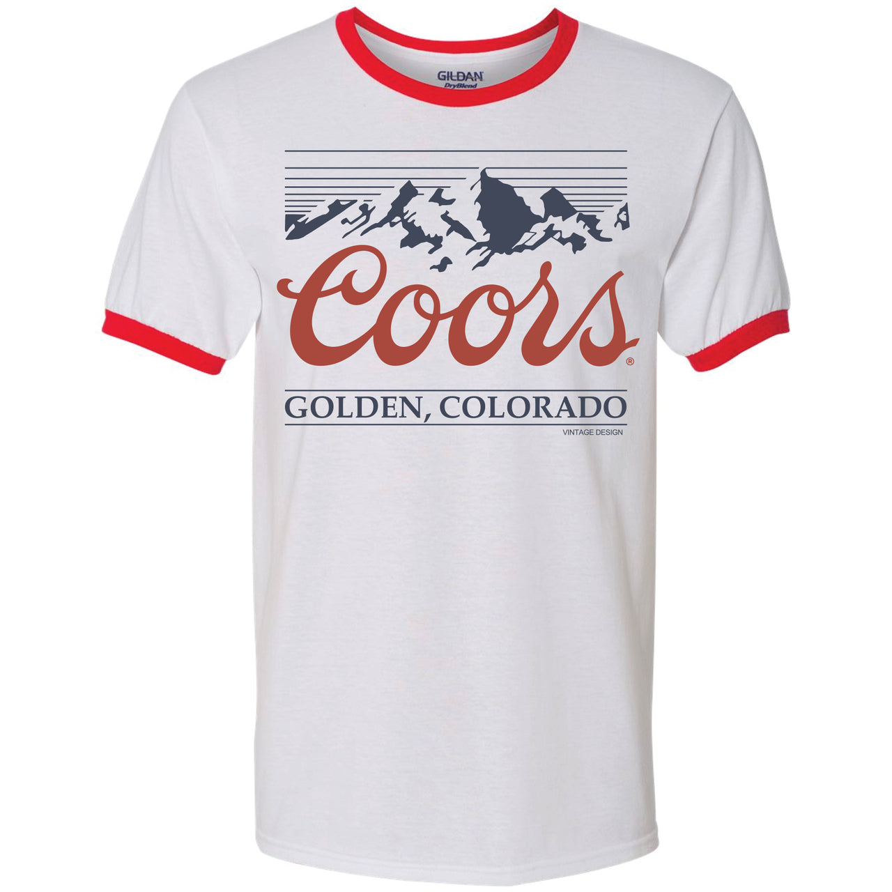 Coors Banquet - Vintage Mountain Ringer T-shirt