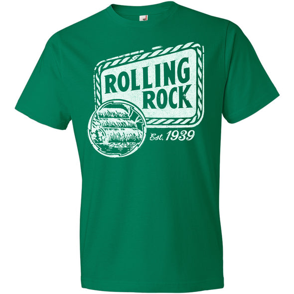 Rolling Rock Waterfall Label T-Shirt