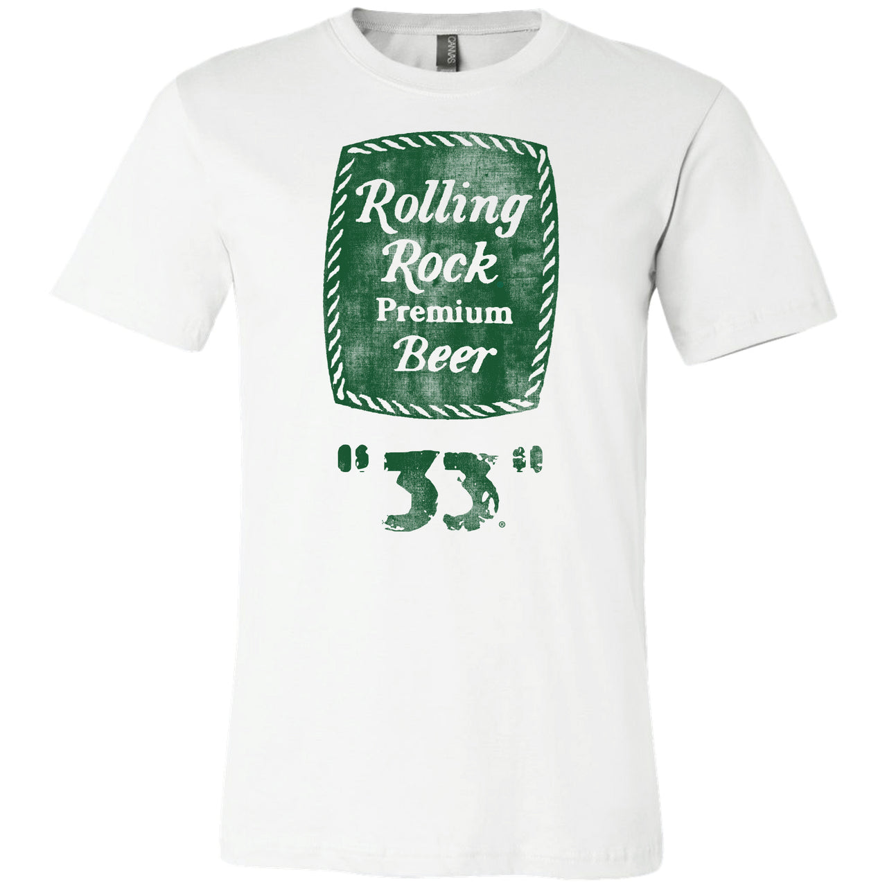 Rolling Rock - 33 Rope Label T-shirt