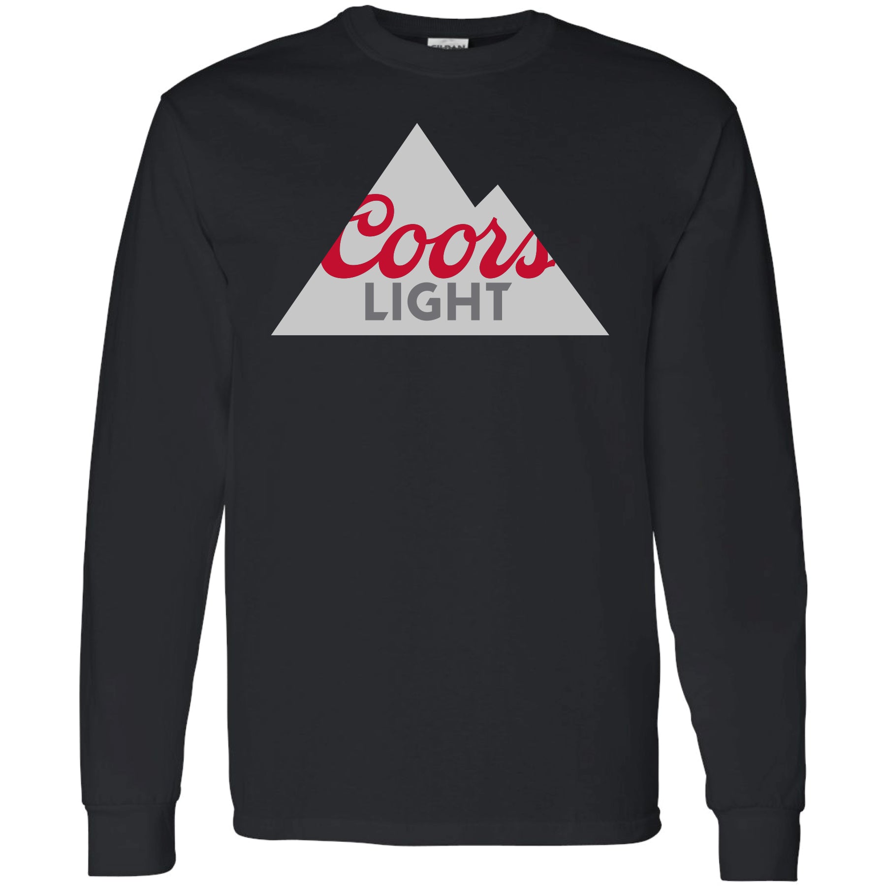 Coors Light Men's T-Shirt - 100% Cotton, Screen Printed Front Logo, Casual Beer Brand Apparel - View #5