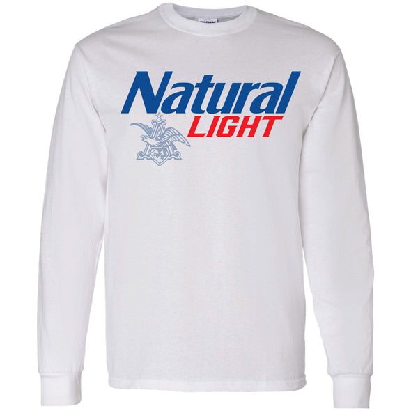 Natural Light 2-Color Logo Long Sleeve T-Shirt