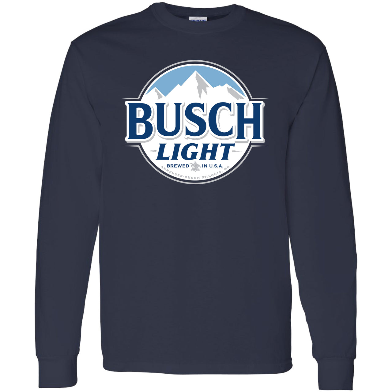 Busch Light - Full Color Logo Long Sleeve T-Shirt