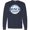 Busch Light Full Color Logo Long Sleeve T-Shirt