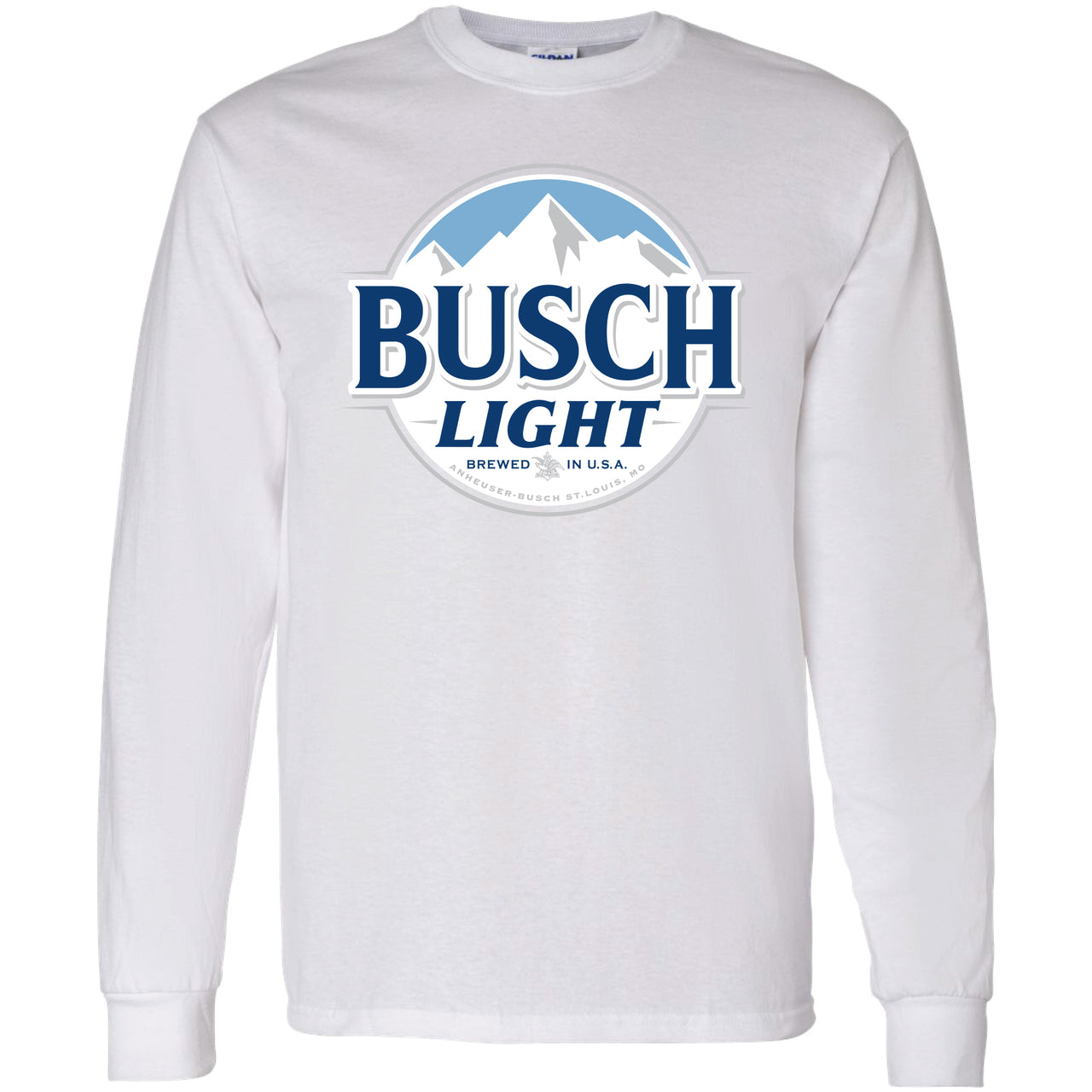 Busch Light - Full Color Logo Long Sleeve T-Shirt