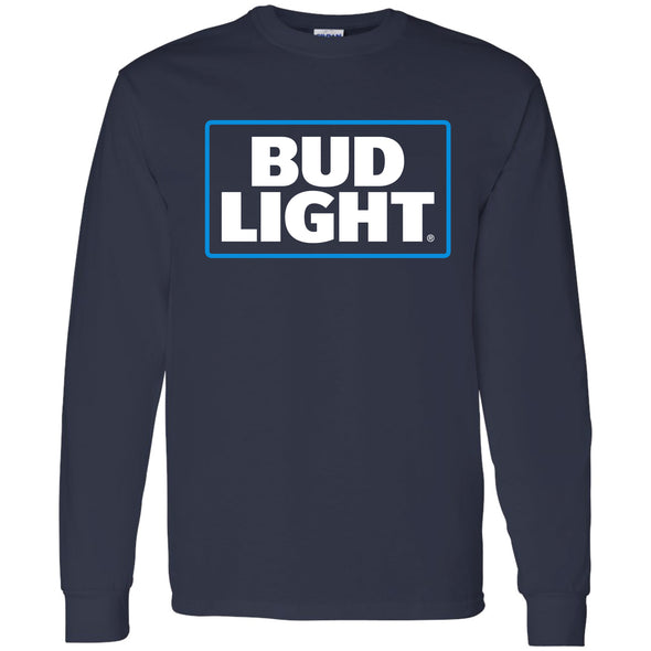 Bud Light Logo Long Sleeve T-Shirt