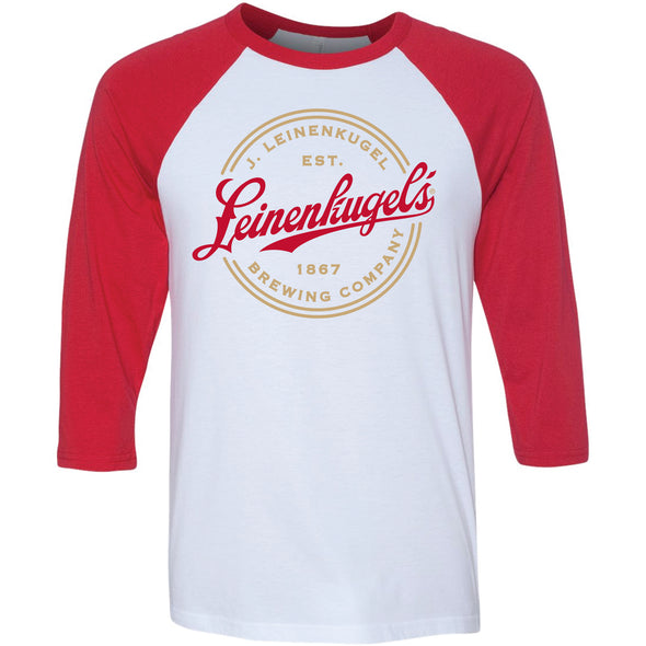 Leinenkugel's Brand Mark Raglan Three-Quarter Sleeve T-Shirt