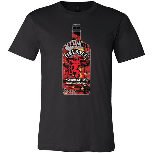 Fireball Graffiti Bottle T-Shirt