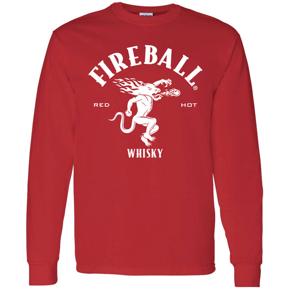 Fireball Primary Logo Long Sleeve T-Shirt