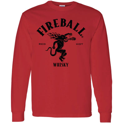 Fireball Primary Logo Long Sleeve T-Shirt