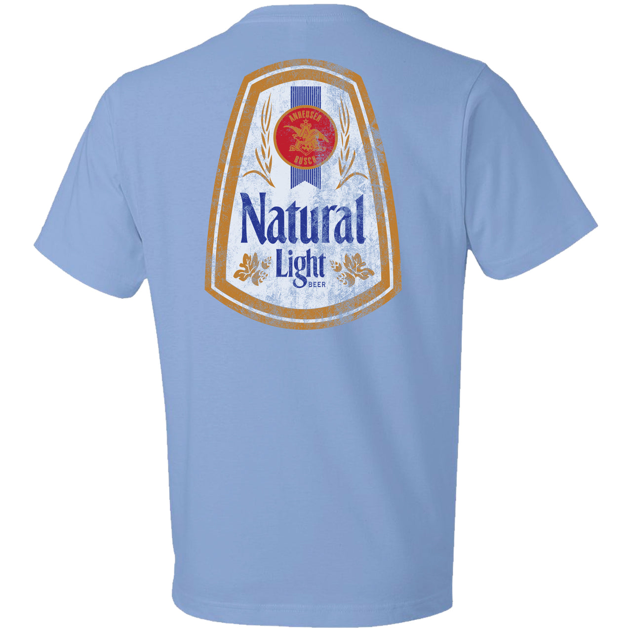 Natural Light - Vintage Logo/Label 2-Sided T-Shirt